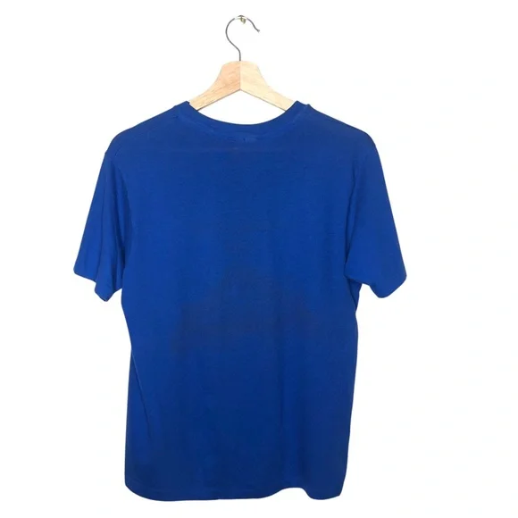 VINTAGE 80s Tucker’s Tees Blue I Survived the Bermuda Triangle Graphic T-shirt - Picture 5 of 5